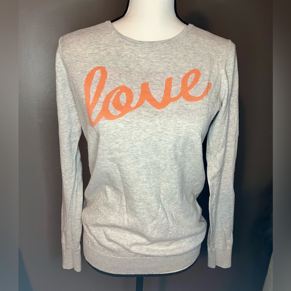 Old Navy “Love” Sweater